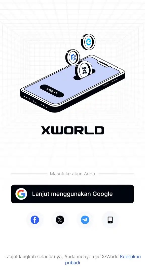 Cara Daftar Akun XWorld